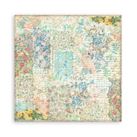 Stamperia Blue Dream 12x12 Inch Fabric Sheets (4pcs) (SBPLT09)